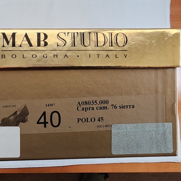 Italian Brown Suede Pumps (MAB Studio) - Picture 6 of 6